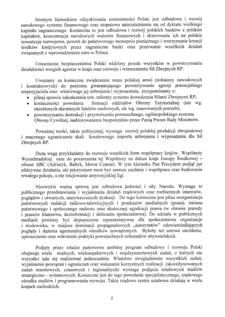 List do Premier Szydlo-2
