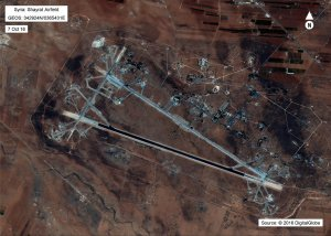 Syria - zbombardowane lotnisko przez USA